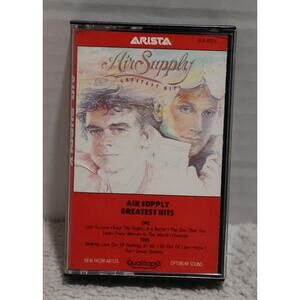 Air Supply Cassette Tape Greatest Hits Arista Records 1983
